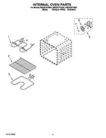 04 - Internal Oven Parts parts for Whirlpool Oven RBS307PVS00 from AppliancePartsPros.com