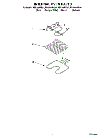 03 - Internal Oven Parts parts for Whirlpool Oven RBS305PRQ02 from AppliancePartsPros.com