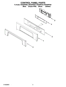 04 - Control Panel Parts parts for Whirlpool Oven RBS305PRT02 from AppliancePartsPros.com