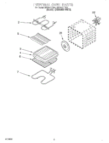 04 - Internal Oven parts for Whirlpool Oven RBD277PDQ1 from AppliancePartsPros.com