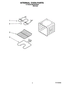 05 - Internal Oven Parts parts for Whirlpool Oven GMC305PRS02 from AppliancePartsPros.com