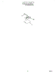 04 - Latch parts for Whirlpool Oven RBD307PDQ4 from AppliancePartsPros.com