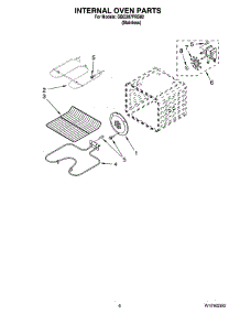 04 - Internal Oven Parts parts for Whirlpool Oven GBD307PRS02 from AppliancePartsPros.com