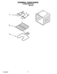 05 - Internal Oven Parts parts for Whirlpool Oven RBD245PRS01 from AppliancePartsPros.com