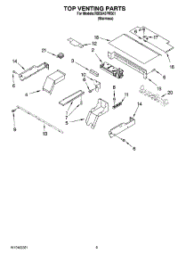 07 - Top Venting Parts, Optional Parts (Not Included) parts for Whirlpool Oven RBD245PRS01 from AppliancePartsPros.com