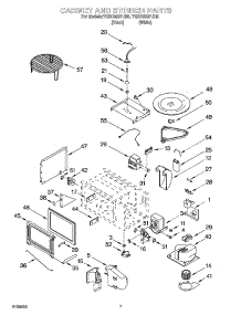 06 - Cabinet And Stirrer Parts parts for Whirlpool Oven YGSC308PJB0 from AppliancePartsPros.com