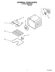 03 - Internal Oven Parts parts for Whirlpool Oven GBS307PRS02 from AppliancePartsPros.com