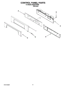 04 - Control Panel Parts parts for Whirlpool Oven GBS307PRS02 from AppliancePartsPros.com