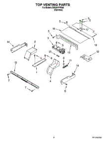 05 - Top Venting Parts, Optional Parts parts for Whirlpool Oven GBS307PRS02 from AppliancePartsPros.com