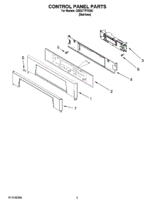 02 - Control Panel Parts parts for Whirlpool Oven GBS277PRS02 from AppliancePartsPros.com