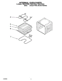 04 - Internal Oven Parts parts for Whirlpool Oven YRBS275PDS9 from AppliancePartsPros.com