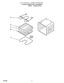 04 - Internal Oven Parts parts for Whirlpool Oven YRBS275PDB6 from AppliancePartsPros.com