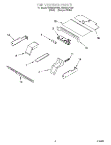05 - Top Venting Parts, Miscellaneous Parts parts for Whirlpool Oven YRBS275PDB6 from AppliancePartsPros.com