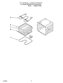 04 - Internal Oven Parts parts for Whirlpool Oven YRBS275PDQ5 from AppliancePartsPros.com
