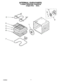 05 - Internal Oven Parts parts for Whirlpool Oven YGBD307PDB6 from AppliancePartsPros.com