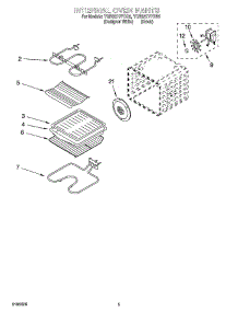 04 - Internal Oven Parts parts for Whirlpool Oven YGBS277PDQ5 from AppliancePartsPros.com