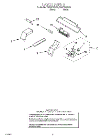 04 - Latch Parts parts for Whirlpool Oven YGSC278PJB0 from AppliancePartsPros.com