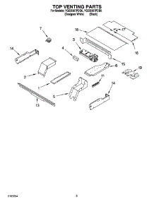 07 - Top Venting Parts, Optional Parts parts for Whirlpool Oven YGBD307PDQ6 from AppliancePartsPros.com