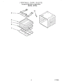 05 - Internal Oven parts for Whirlpool Oven RMC275PDQ1 from AppliancePartsPros.com