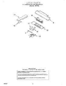 04 - Latch parts for Whirlpool Oven RMC275PDQ4 from AppliancePartsPros.com