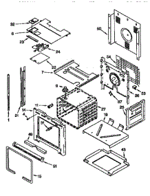 Oven parts for Whirlpool Oven RBS248PDB4 from AppliancePartsPros.com