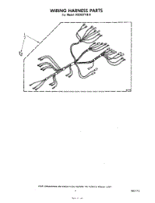 05 - Wiring Harness parts for Whirlpool Oven RB265PXK0 from AppliancePartsPros.com