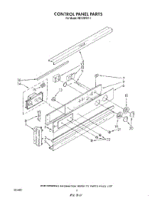 03 - Control Panel , Literature And Optional parts for Whirlpool Oven RB120PXV1 from AppliancePartsPros.com