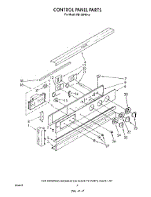 04 - Control Panel , Literature And Optional parts for Whirlpool Oven RB130PXV0 from AppliancePartsPros.com