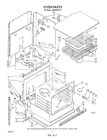 03 - Oven parts for Whirlpool Oven RB265PXV1 from AppliancePartsPros.com
