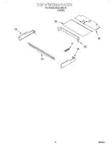 05 - Top Venting, Optional parts for Whirlpool Oven RBS240PDB4 from AppliancePartsPros.com