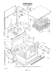 03 - Oven parts for Whirlpool Oven RB266PXV0 from AppliancePartsPros.com