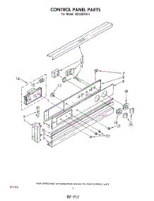 03 - Control Panel , Literature And Optional parts for Whirlpool Oven RB100PXK1 from AppliancePartsPros.com