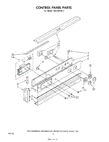 03 - Control Panel , Literature And Optional parts for Whirlpool Oven RB120PXK1 from AppliancePartsPros.com