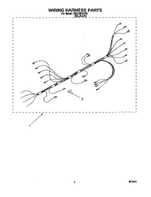 04 - Wiring Harness parts for Whirlpool Oven RB120PXYB2 from AppliancePartsPros.com