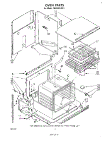 03 - Oven parts for Whirlpool Oven RB2000XKW1 from AppliancePartsPros.com