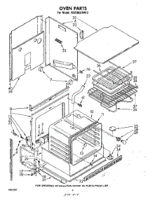 03 - Section parts for Whirlpool Oven RB2000XKW0 from AppliancePartsPros.com