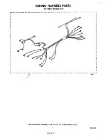 05 - Wiring Harness parts for Whirlpool Oven RB2000XKW1 from AppliancePartsPros.com