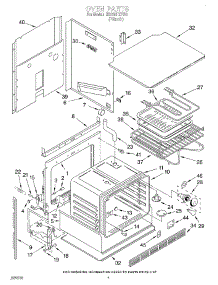 02 - Oven, Lit / Optional parts for Whirlpool Oven RB220PXYB1 from AppliancePartsPros.com