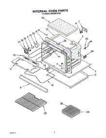 04 - Internal Oven, Optional parts for Whirlpool Oven RB262PXYB0 from AppliancePartsPros.com