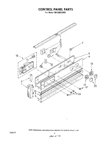 03 - Section parts for Whirlpool Oven RB1200XKW0 from AppliancePartsPros.com