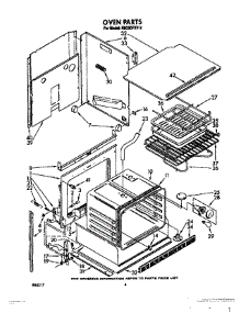 03 - Oven parts for Whirlpool Oven RB220PXV2 from AppliancePartsPros.com