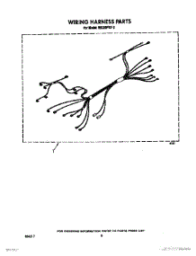 05 - Wiring Harness parts for Whirlpool Oven RB220PXV2 from AppliancePartsPros.com