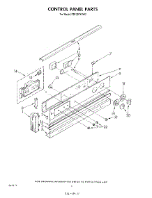 03 - Control Panel , Literature And Optional parts for Whirlpool Oven RB1200XKW2 from AppliancePartsPros.com