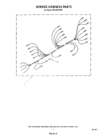 05 - Wiring Harness parts for Whirlpool Oven RB1000XVW0 from AppliancePartsPros.com