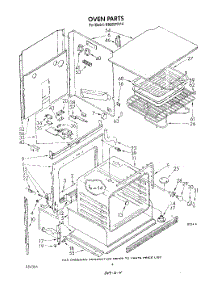 03 - Oven parts for Whirlpool Oven RB265PXV0 from AppliancePartsPros.com