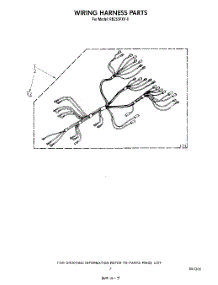 05 - Wiring Harness parts for Whirlpool Oven RB265PXV0 from AppliancePartsPros.com