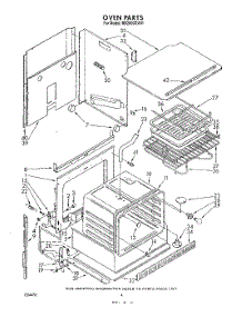 03 - Oven parts for Whirlpool Oven RB2000XVW1 from AppliancePartsPros.com