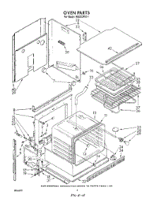 03 - Oven parts for Whirlpool Oven RB220PXV1 from AppliancePartsPros.com