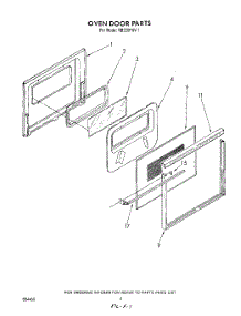 04 - Oven Door , Optional parts for Whirlpool Oven RB220PXV1 from AppliancePartsPros.com