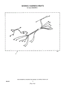 05 - Wiring Harness parts for Whirlpool Oven RB220PXV1 from AppliancePartsPros.com